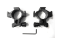 Ade Advanced Optics 34mm Tactical Mounts/rings (Pair) for Rifle Scope Picatinny Rails on Three Side