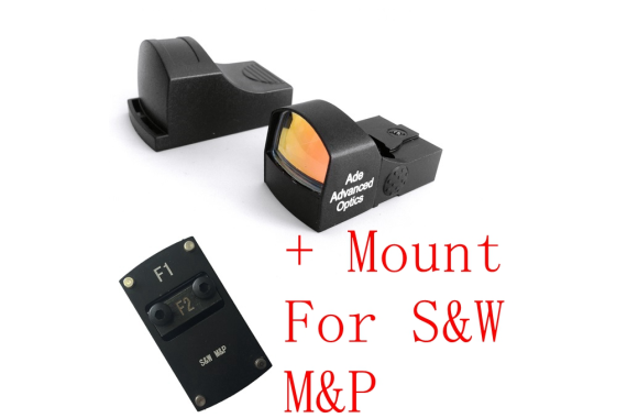 Ade Optics MINI Red Dot Reflex Sight Pistol for SW MP Smith Wesson S&M M&P SD40VE SD9VE
