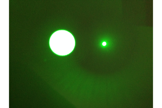 Adjustable Green Laser Flashlight Designator Illuminator QUICK RELEASE QD Mount