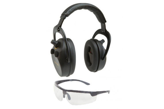 Allen Cases 2335 Ballistic Ear Muff & Glasses Combo 25dB Foam Ear Pads Black