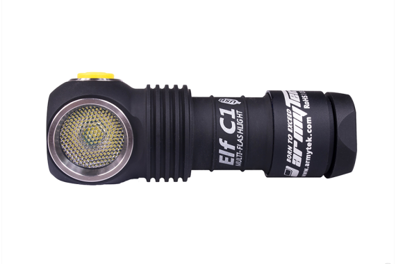 Armytek Elf C1 XP-L Micro-USB (Warm) + 18350 Li-Ion/LED flashlight