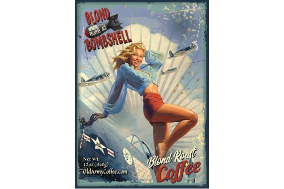 BLOND BOMBSHELL - OLD ARMY COFFEE