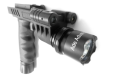 BLUE LASER+700 Lumen STROBE Flashlight+Dim Light Combo Sight+Rifle Foregrip