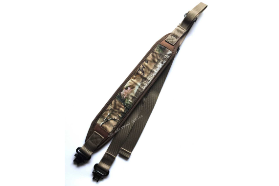 CAMOUFLAGE! Hunting Rifle 2 Point Sling Mil-Spec Swivels, Shoulder Strap