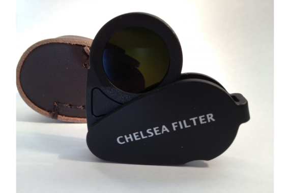 Chelsea Filter for testing Gemstone Gems,Testing, Loupe. Made in USA