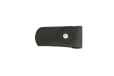 Cudeman Folding Knife with 9.5 cm Molybdenum Vanadium Steel Blade & Black Micarta Handle + Black Leather Sheath