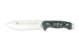 Cudeman Tactical & Survival Knife with 16 cm Molybdenum Vanadium Steel Blade & Black Micarta Handle + Black Leather Sheath
