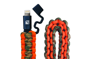Dark Energy Survival Paracord Lightning Charging Cable-Realtree Camo