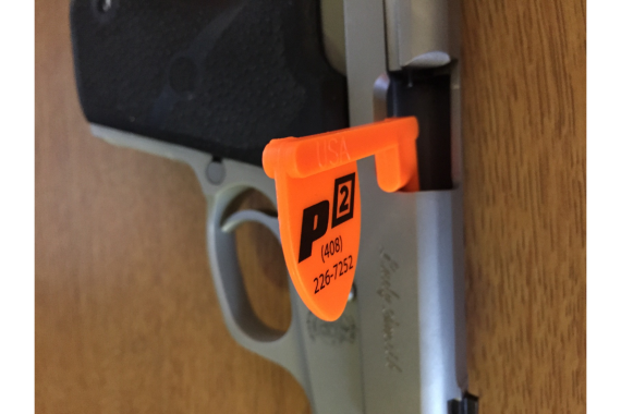 OBI-YELLOW Empty Chamber Safe Chamber Flags Rifle Pistol Range Safety  ORANGE 