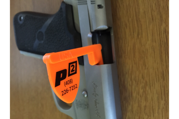 Empty Chamber Safe Chamber Flags Rifle Pistol Range Safety – ORANGE