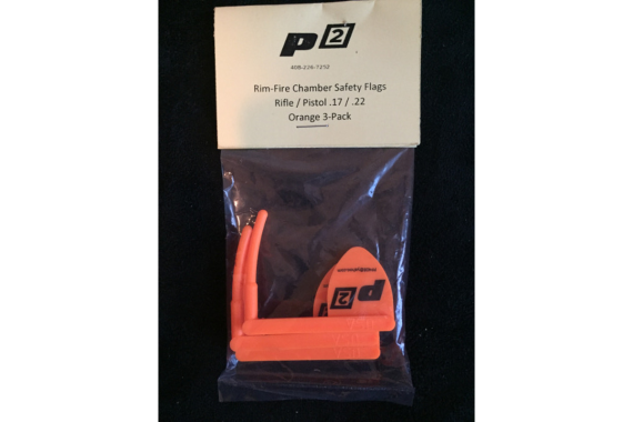 Empty Chamber Safe Chamber Flags Rim-Fire Rifle Pistol Range Safety – ORANGE