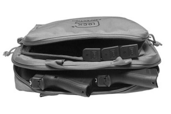 GLOCK OEM DOUBLE PISTOL CASE GRAY COLOR