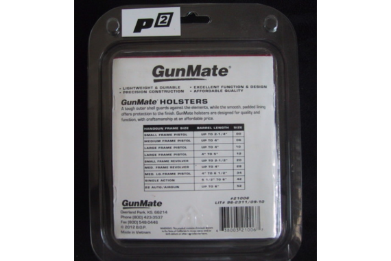 Genuine Gunmate Hip Holster Belt Loop Rh Size 06 Medium Frame Pistol 21006C