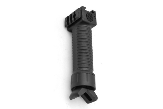 Military Tactical RIS Fore Grip w/ Bipod Pod Picattinny Weaver Rail Foregrip