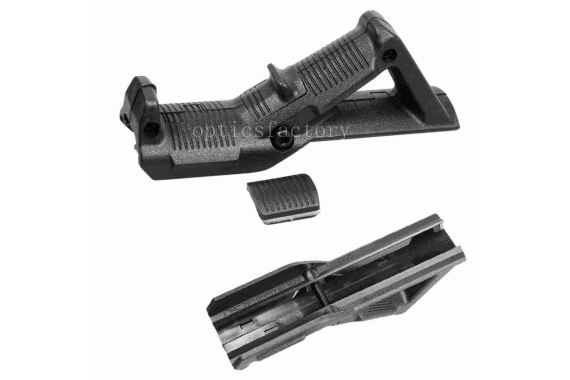 Rifle Angled Foregrip Front Grip for Picatinny / Weaver Rail – Black