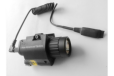 Rifle Tactical 200 Lumen CREE LED FlashLight + RED Laser Sight + Pressure Switch by Ade Advanced Optics