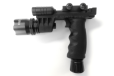 Rifle Vertical Foregrip Grip + 500 Lumen Flashlight and Green Laser Combo Sight