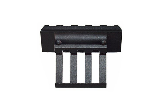 Tactical Extremely Low Profile Offset rail mount for Picatinny Rails laser black