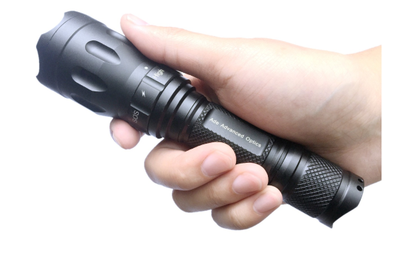 Tactical True 750 lumen Handheld Flashlight with Strobe SOS Multi Mode rifle Hunting rail