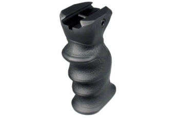 UTG Ambidextrous Combat Foregrip, Symmetric Contour-Black, RB-FGRP172B