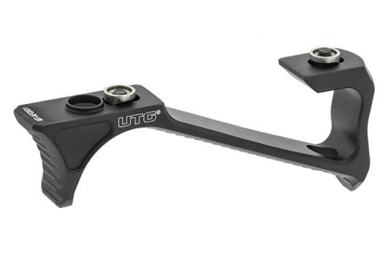 UTG Ultra Slim Angled Keymod Foregrip, Matte Black
