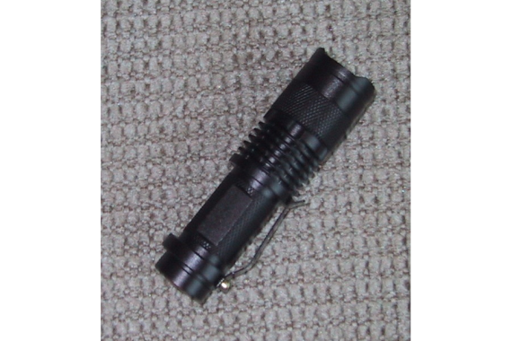 mini tactical flashlight, 10W