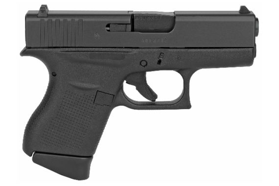 Glock 43 9mm Luger Fs 6-shot - Black <