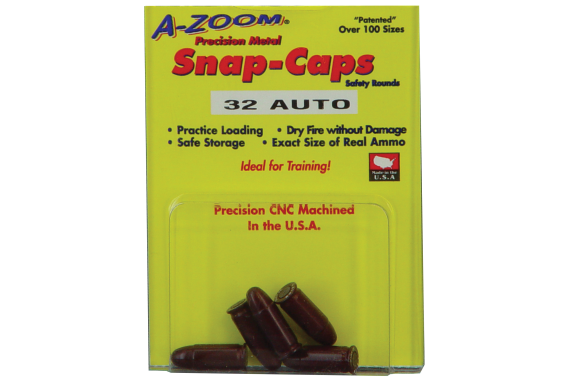 Azoom Snap Caps 32acp 5-pk