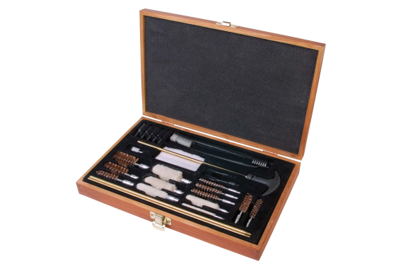 Outers 28pc .22+ Clng Kit Wood Box