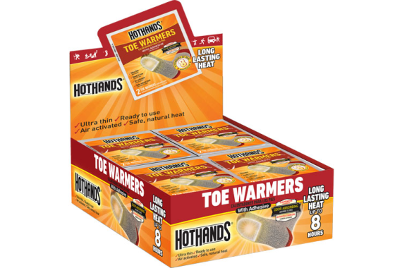 Hothands Toe Warmers 40 Pair - 8 Hour W- Adhesive