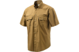 Beretta Shooting Shirt Small - Short Sleeve Cotton Tan!