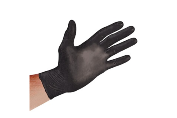 Black Powder-free Nitrile Gloves