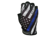 Blue Line Flag - Unlined - Half Finger Gloves X-Large