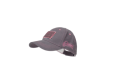 Classic Cap With Removable Flag Patch Gray/Pink