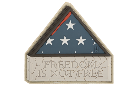Freedom Is Not Free Morale Patch Arid