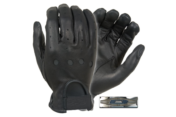 Full-finger Leather Driving Gloves Medium