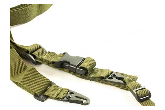 Je Sling 3 Point Bungee Green -