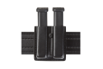 Model 79 Slimline Open Top Magazine Pouch - Double Black,83,Belt Loop,STX Tactical