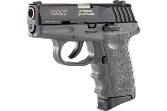 Sccy Cpx3-cb Pistol Dao .380 - 10rd Blk/sniper Gray W/o Safe