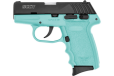 Sccy Cpx4-cb Pistol Dao .380 - 10rd Black/sccy Blue W/safety