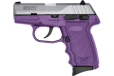 Sccy Cpx4-tt Pistol Dao .380 - 10rd Ss/purple W/safety