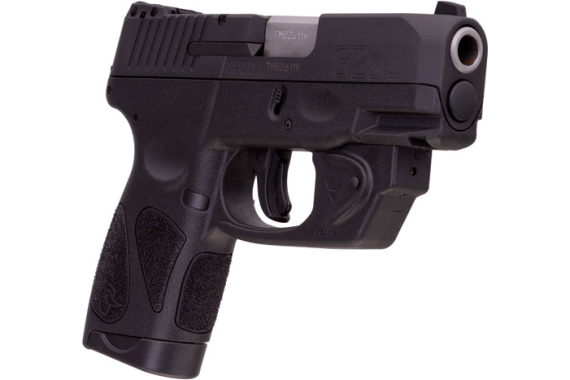 Taurus G2s Slim 9mm 7-shot - Fixed W/laser Matte Black Poly