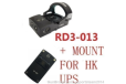 013 RED Dot reflex Sight for HK USP pistol 4 MOA