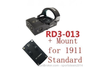 013 Red Dot Sight for 1911 pistol with Colt Rear sight