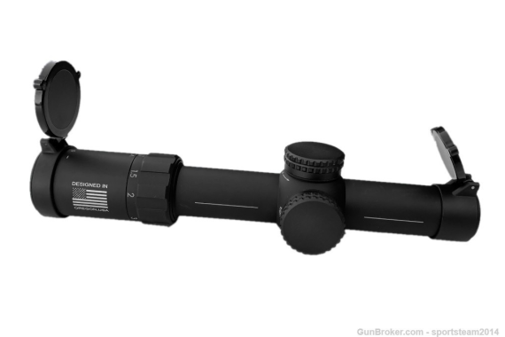 ADE 1-8x28 FFP Front Focal Plain Riflescope with MOA Reticle , 34mm tube