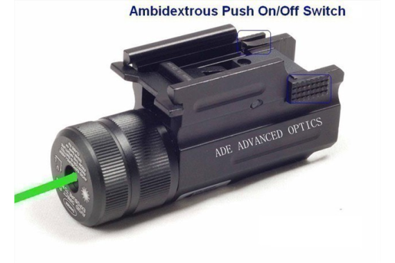 ADE Green Pistol Rifle Laser Sight For Ruger SR9