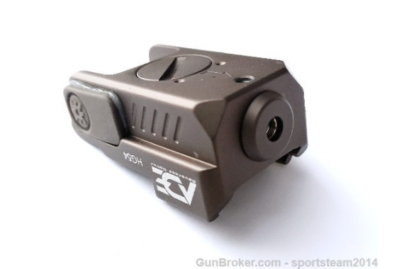 ADE HG54 FDE Green Laser Sight for Pistol Glock sw XD 1911 Taurus HK