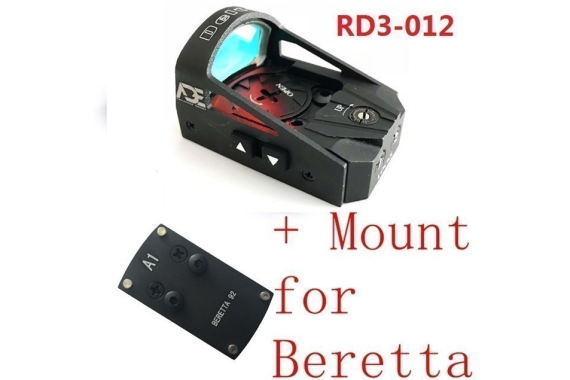ADE RED Dot Reflex Sight for Berreta pistol 6 MOA
