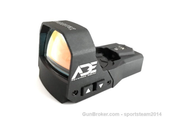 ADE RED Dot reflex Sight for ALL NON-MOS Glock 17,19,20,21,22,23,24,26,27