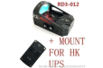ADE RED Dot reflex Sight for HK UPS pistol 6 MOA